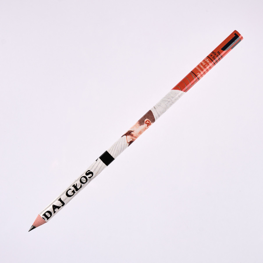 Ołówek "Oddaj głos" pzód